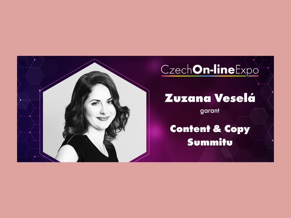 Zuzana Veselá pozvánka na Czech On-line Expo